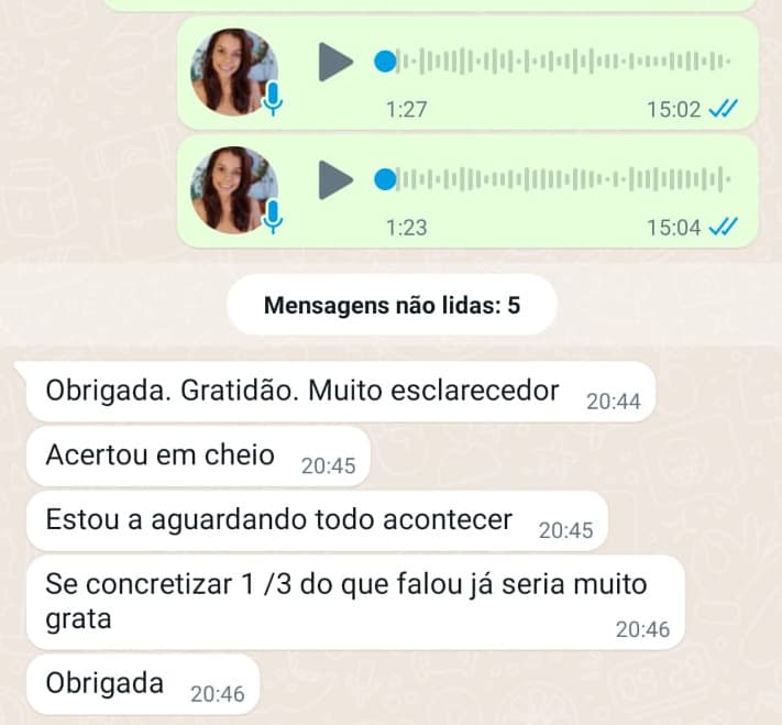 Depoimento 1 sobre a Numerologia do Ano Pessoal