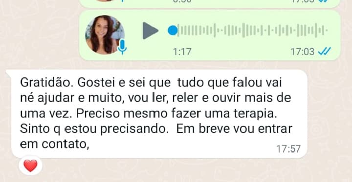 Depoimento 7 sobre a Numerologia do Ano Pessoal